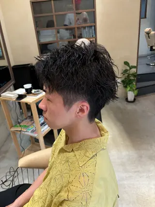 ショート メンズ 鹿児島 TSUBASAのヘアスタイル