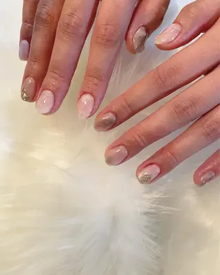 ネイル crystal ⭐︎ colorのネイルデザイン