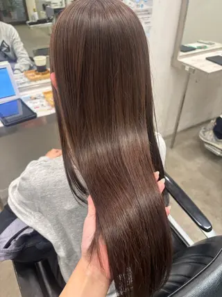 ロング カラー 韓国ヘア🇰🇷 HINAのヘアスタイル