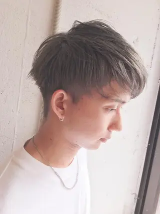 ショート メンズ Fuuu《フゥ》所属・シノザキ シンゴのヘアスタイル