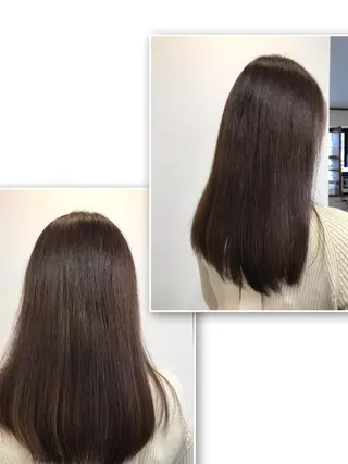 ロング カラー 小林 由里香のヘアスタイル