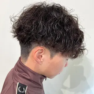 パーマ メンズ 𝙎𝙚𝙞𝙧𝙖 ☆カット/パーマのヘアスタイル