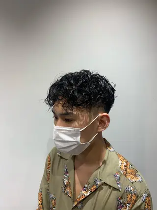 メンズ よしのり genieeのヘアスタイル