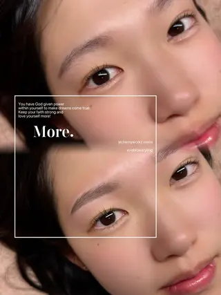 アイブロウ alchemy workzのマツエク・マツパデザイン