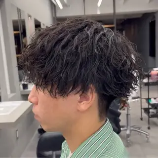 パーマ メンズ 🔱OVARL🔱 メンズパーマ/たいがのヘアスタイル