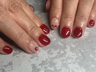 ネイル joie ange rinna上本町のネイルデザイン