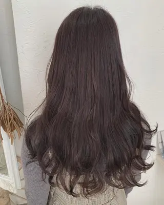 ロング カラー fio マナミのヘアスタイル