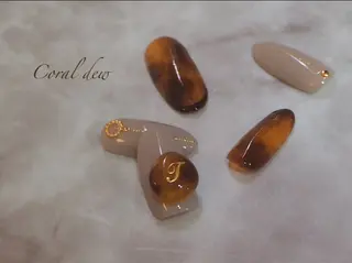 ネイル Coraldew-nail&school-所属・Coral dew Harukaのネイルデザイン