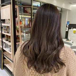 ロング k-two corso所属・パーマモデル募集🌈 森脇帆南のヘアスタイル