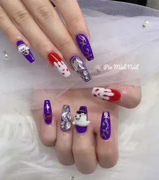 ネイル HANA 長さだしのネイルデザイン