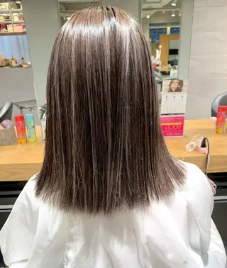 ミディアム カラー パーマ ヘアアレンジ メンズ キッズ ネイル マツエク・マツパ 酸性ストレート 髪質改善大槻勇樹のヘアスタイル