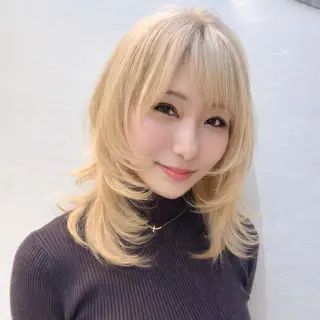 ミディアム 黒染め剥がし/ 黒髪卒業ヘア💫涼介のヘアスタイル