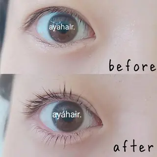 マツエク・マツパ ayahair. 彩のマツエク・マツパデザイン