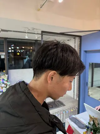 メンズ 米元 春奈のヘアスタイル