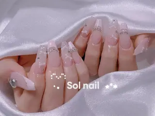 ネイル パラジェル＆フィルイン取り扱いサロンSol Nail所属・Sol Nail ミネのネイルデザイン