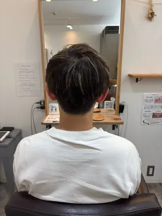 メンズ RISE SWELL momone江坂のヘアスタイル