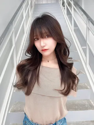 ロング 韓国ヘア/髪質改善 TAKAHIROのヘアスタイル