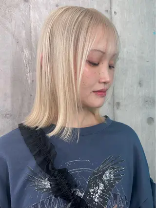 ミディアム doorbell hair living所属・door bell 心斎橋のその他イメージ