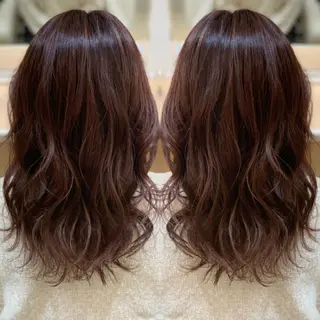 ロング 🩵波巻き／ツイスパ HARU💎のヘアスタイル