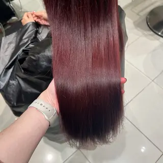 カラー ︎︎🌟韓国艶カラー ︎🌟璃奈 (ﾘﾅ)のヘアスタイル