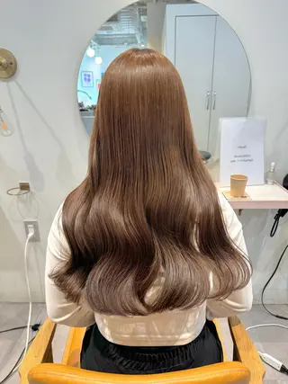 ロング カラー ayaka♡ 柔らかカラーのヘアスタイル