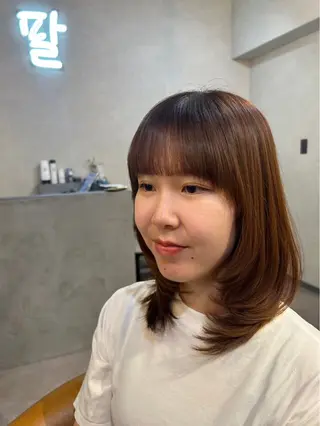 ミディアム カラー PARU HAIR SALON所属・似合わせ特化美容師 ✂︎PINAのヘアスタイル