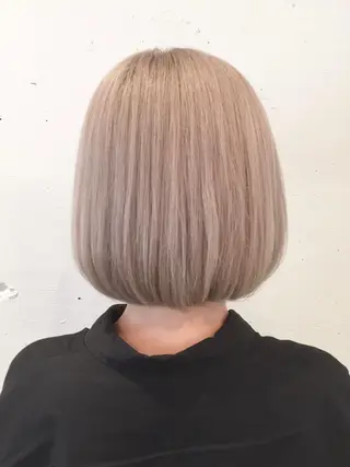 ショート カラー いしだ みさきのヘアスタイル