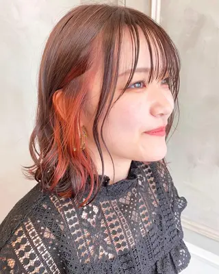 ミディアム 🎀韓国レイヤー 🇰🇷mireiのヘアスタイル