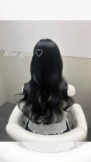 ロング カラー 🩷韓国ヘア/ヨシン モリ🩷Maikaのヘアスタイル