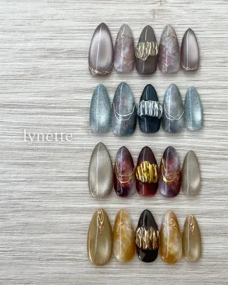 ネイル lynétte 那覇ネイルサロンのネイルデザイン