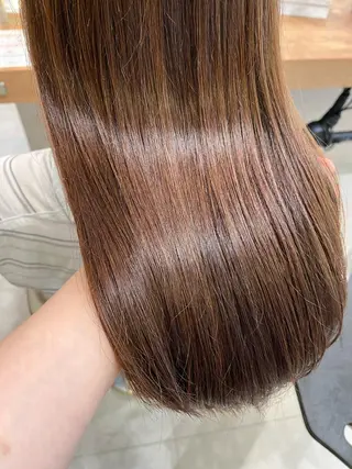 ロング 近 紗理奈のヘアスタイル