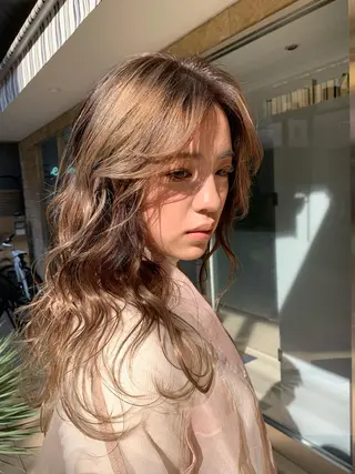 セミロング カラー 𓂃Earth 三鷹 Masato🌱𓂃のヘアスタイル