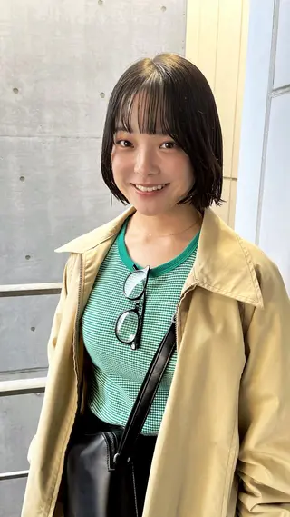 ショート カラー benji仙台所属・KOKI/ ボブ/ パーマ/透明感カラーのヘアスタイル