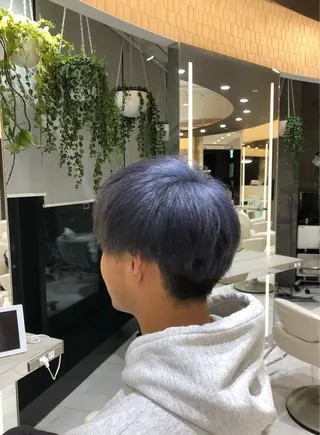 カラー メンズ メンズ特化ニュアンス パーマ RYOのヘアスタイル