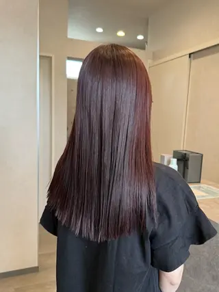 ロング 山元 くるみのヘアスタイル