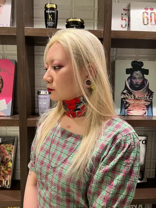 ロング カラー P.S  gemmie所属・Tetta 🤙のヘアスタイル