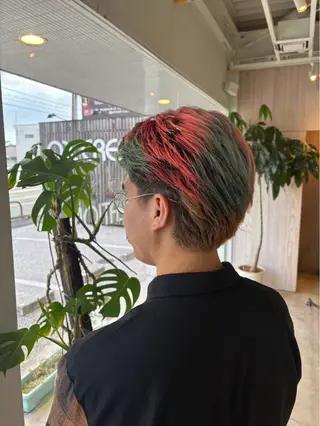 ショート カラー OXCREATION /ユウキのヘアスタイル