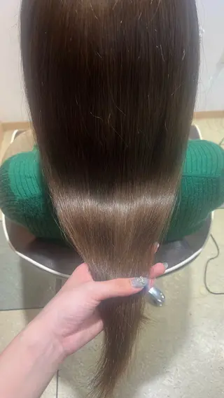 ロング カラー ベージュカラー⌇﻿ くびれヘア.𐙚心音のヘアスタイル