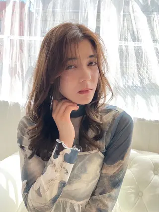 ロング 松田 雅哉のヘアスタイル