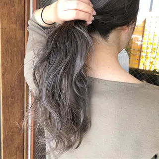 セミロング 具志 正太のヘアスタイル
