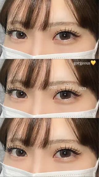 マツエク・マツパ Vivi miuのマツエク・マツパデザイン