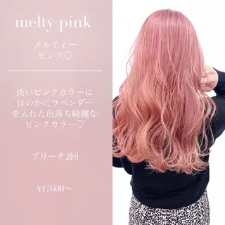 ミディアム カラー 柔らかbeige モトキのヘアスタイル