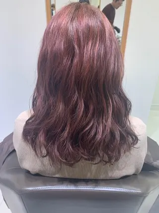 セミロング カラー Hitotose代表 中島和樹のヘアスタイル