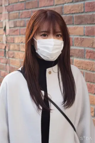 ロング カラー 千葉 慎也のヘアスタイル