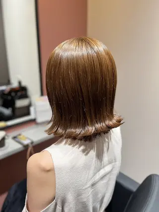 カラー 西原 愛紗のヘアスタイル
