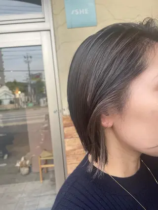 ショート 韓国ボブ👩🇰🇷 小野絢未のヘアスタイル