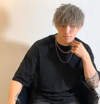 カラー メンズ メンズ専門　井藤 雅也のヘアスタイル