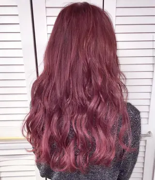 ロング カラー ヘアアレンジ L'wis所属・🪄🫧ハイトーン/ 乙津茜🐰L'wisのヘアスタイル