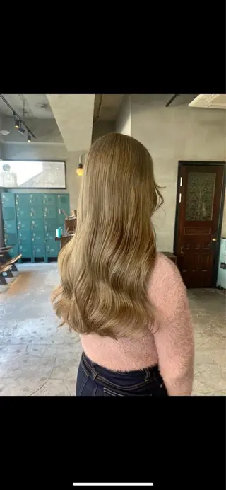 ロング 韓国レイヤー/透明感 カラー🦋mioのヘアスタイル