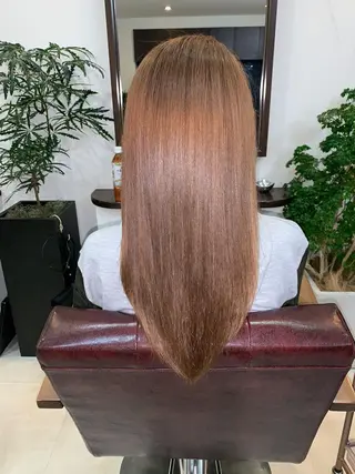 セミロング 隠れ家美容室 RAW TOKYO 【公式】のヘアスタイル